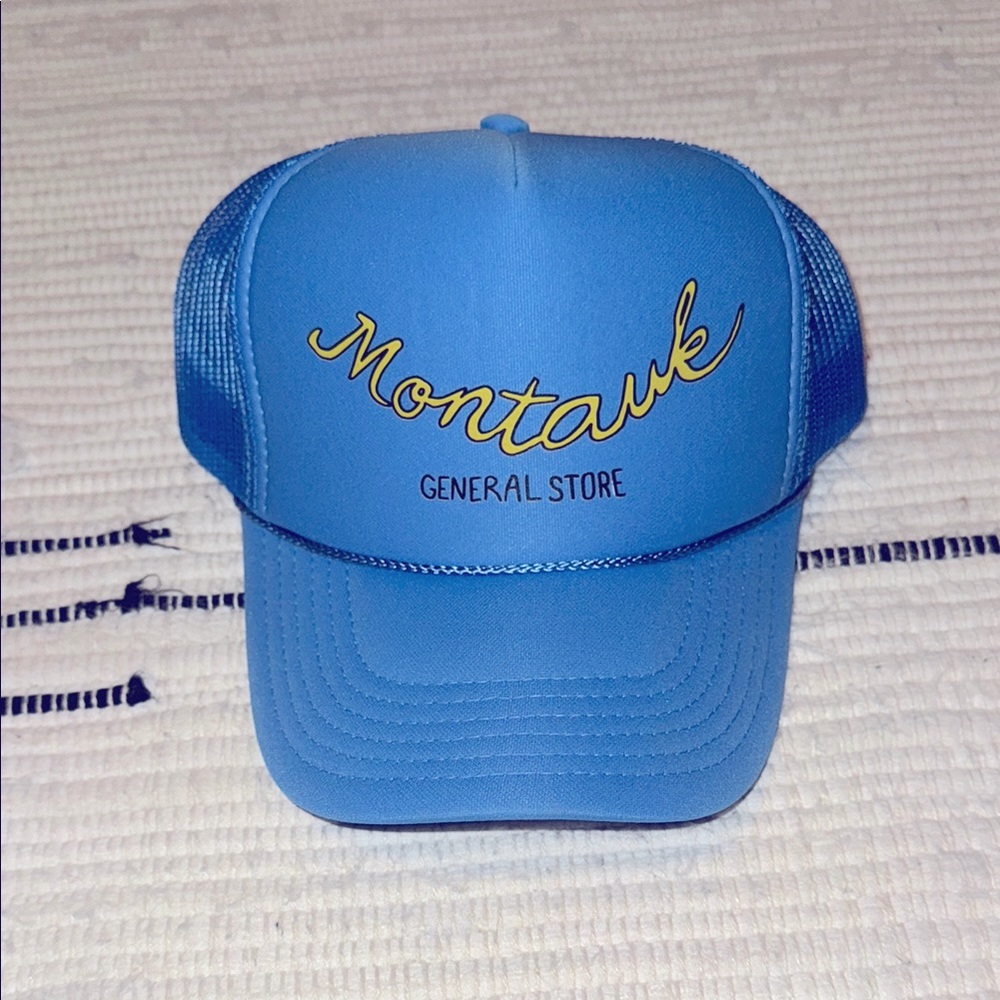 Blue Montauk Trucker Hat